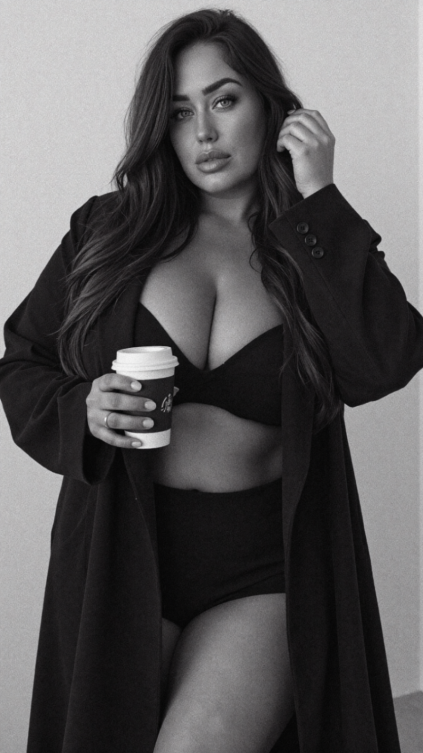 Black and white brand shoot frame 2